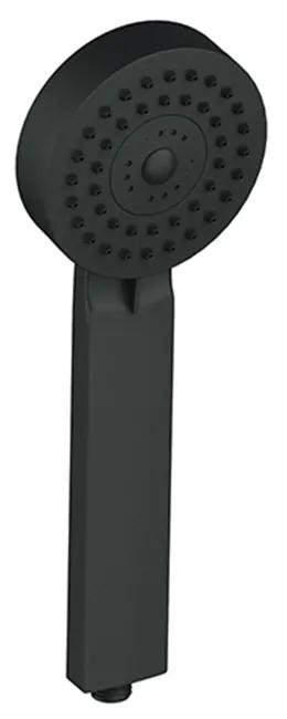 Τηλέφωνο Ντουζ 3 θέσεων Black matt - ABS - 15108