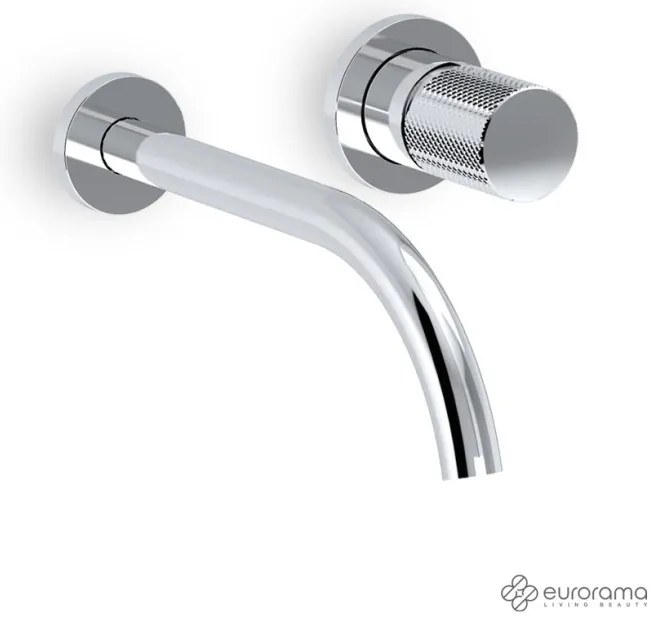 Eurorama Eletta Tecno Chrome Μπαταρία Νιπτήρα Εντοιχισμού 167954-100