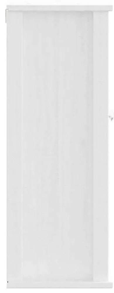 vidaXL Ντουλάπι Μπάνιου Επιτοίχιο BERG Λευκό 40x27x71,5 εκ Μασίφ Πεύκο