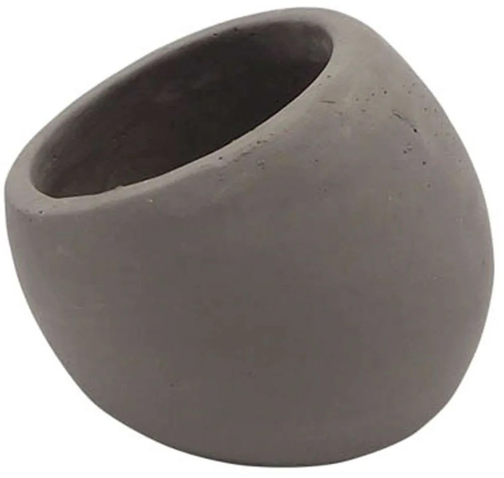 Κασπώ Φωλιά 06-00-22215 16x15x13,5cm Grey Marhome Ceramic