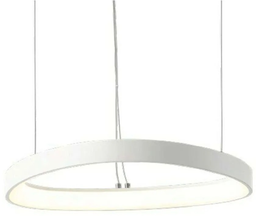 Φωτιστικό Οροφής Harmony BR97LEDP40WH 36W Led Φ42cm 120cm White Aca Aluminium