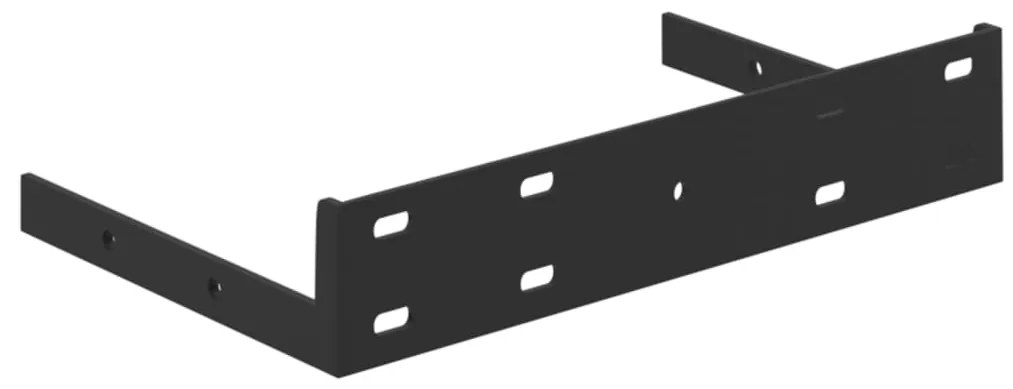 vidaXL Ράφια Τοίχου 2 τεμ. Δρυς και Άσπρο 23x23,5x3,8 εκ. MDF