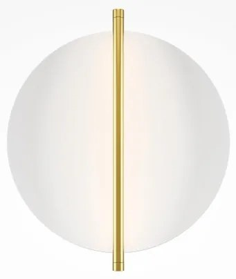 Απλίκα Φωτιστικό Τοίχου LED 14W Χρυσό-Λευκό Mira MOD279WL-L14G3K Maytoni MOD279WL-L14G3K Λευκό-Χρυσό