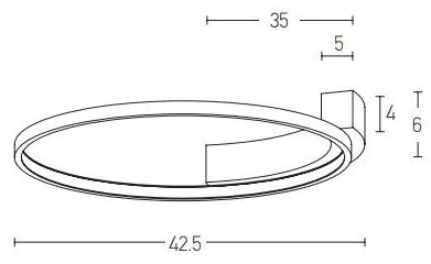 Πλαφονιέρα Φωτιστικό Οροφής LED 31W IP20 3000K Zambelis 2075 Λευκό