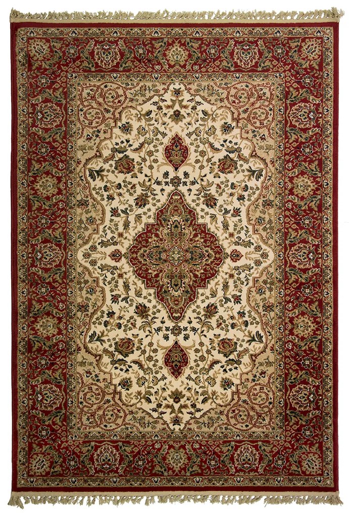 Χαλί (160x235) Βιοκαρπέτ Kirman 6802-0077 Ivory