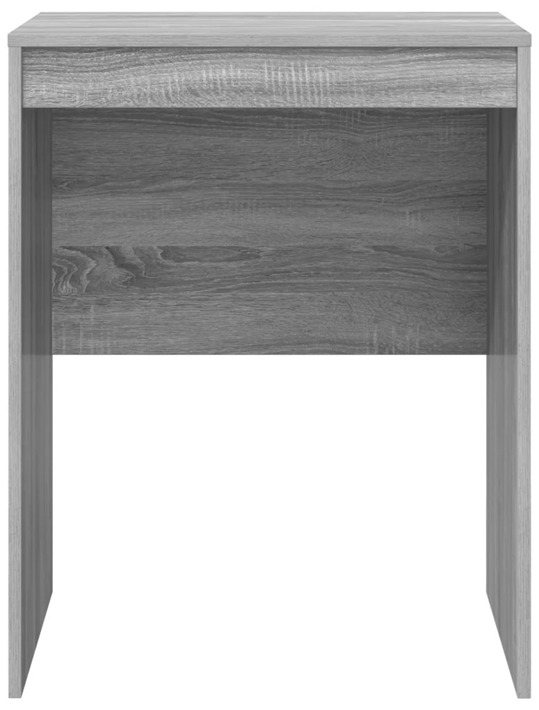 vidaXL Γραφείο γραφής Γκρι sonoma Μοριοσανίδα 60 x 50 x 76 εκ Απλό