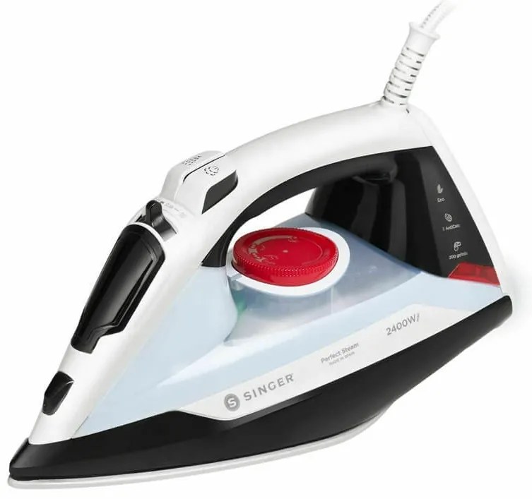 Σίδερο Ατμού Singer Perfect Steam STI-2030 Με Ισχύ 2400W Και Χωρητικότητα Νερού 320 ml