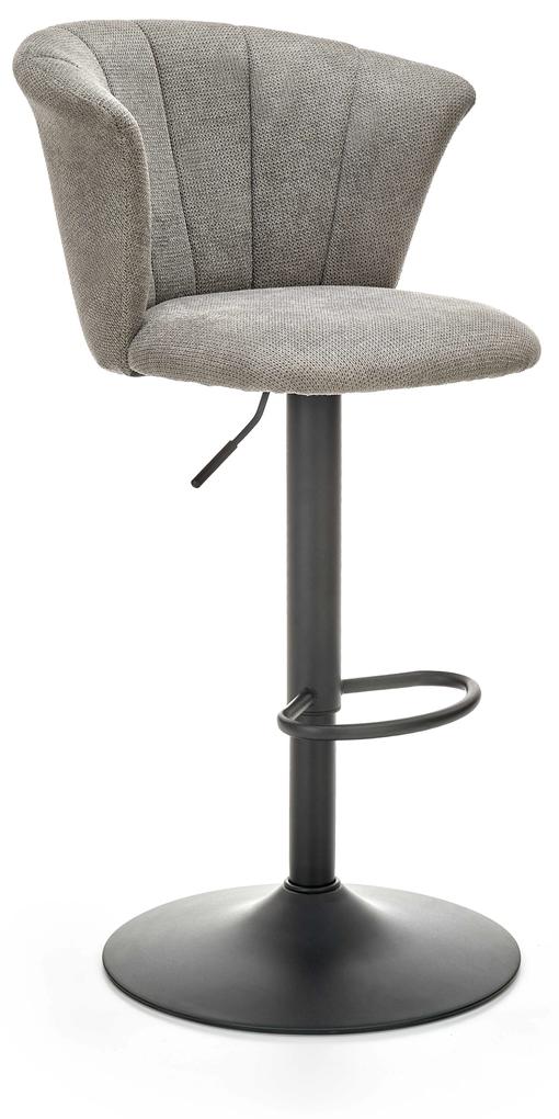 60-20772 H104 bar stool, color: grey DIOMMI V-CH-H/104-POPIELATY, 1 Τεμάχιο