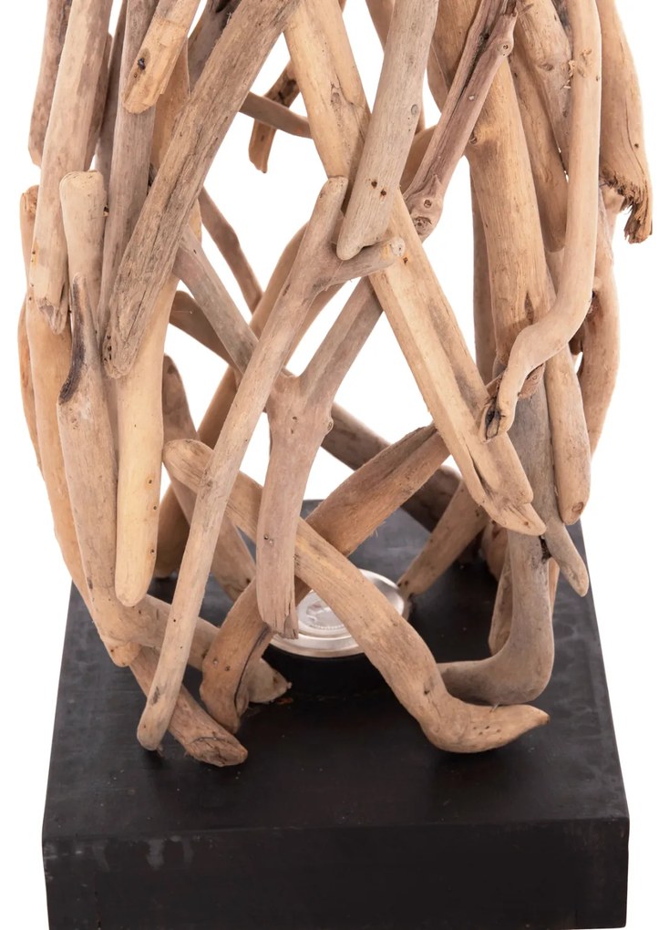 ΔΙΑΚΟΣΜΗΤΙΚΟ ΦΩΤΙΣΤΙΚΟ ΔΑΠΕΔΟΥ FLAMER HM4439 DRIFTWOOD ΣΕ ΦΥΣΙΚΟ 30x30x179Υεκ. (1 Τεμμάχια)