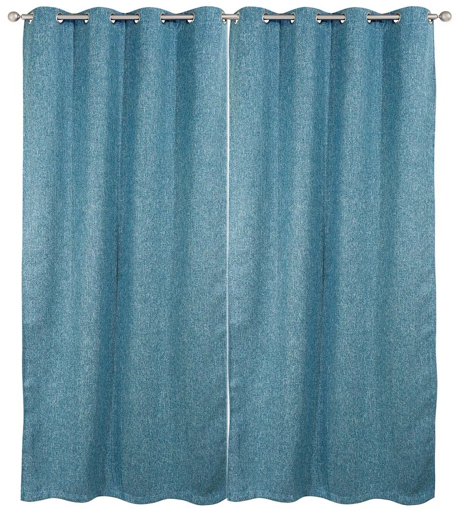 Κουρτίνα Συσκότισης (140x280) Με Τρουκς Das Home 2132