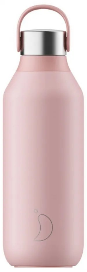 Μπουκάλι Θερμός 500ml Chilly's Series 2 Bottle Blush Pink