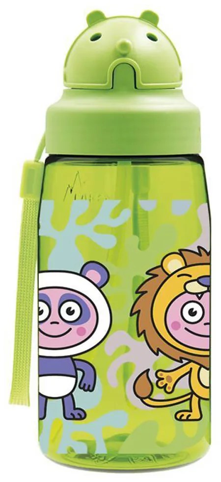 Παγούρι 450ml Με Καλαμάκι Laken Animals