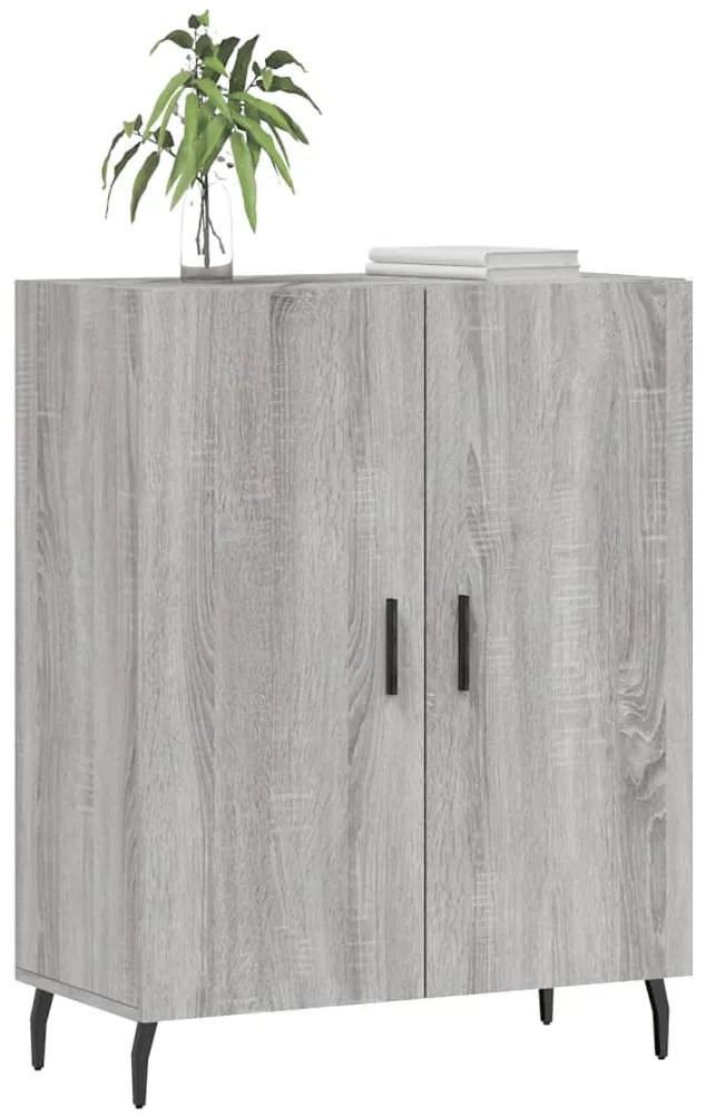 vidaXL Ντουλάπι Γκρι Sonoma 69,5 x 34 x 90 εκ. από Επεξεργασμένο Ξύλο
