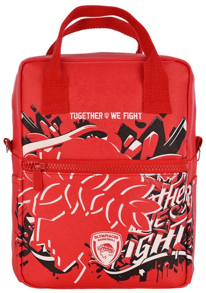 Ισοθερμική Τσάντα Φαγητού 7lt Estia Olympiacos B.C. Edition Together We Fight 00-29951