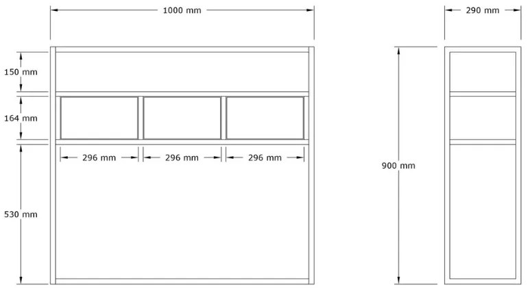 ΚΟΝΣΟΛΑ GUARDA MEGAPAP ΧΡΩΜΑ ΜΠΕΖ TRAVERTINE - ΧΡΥΣΟ 100X29X90ΕΚ.