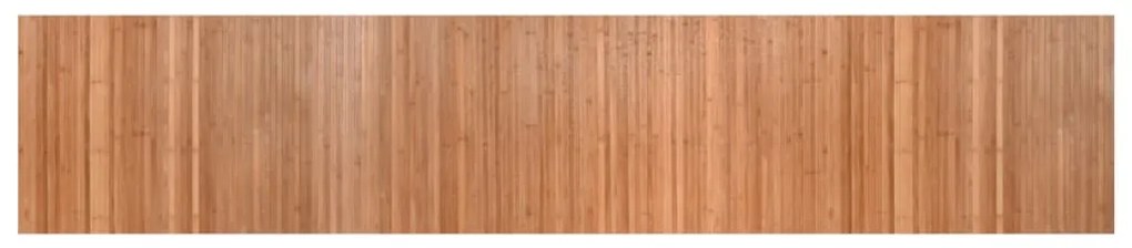 vidaXL Χαλί Ορθογώνιο Φυσικό 60 x 300 εκ. Μπαμπού