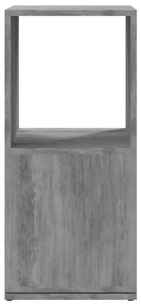 Ντουλάπι Περιστρ. Γκρι Σκυρ. 34,5x34,5x75,5 εκ. Επεξ. Ξύλο 339559