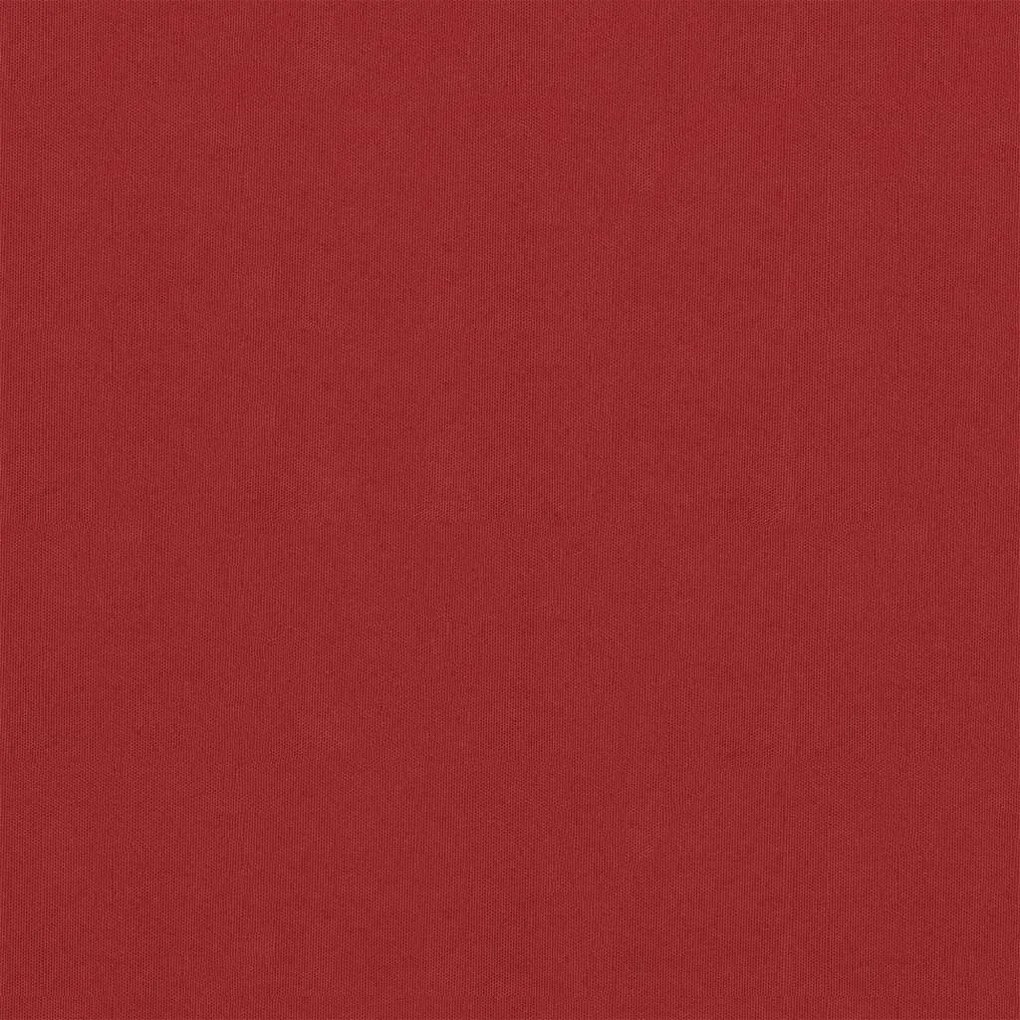 vidaXL Διαχωριστικό Βεράντας Κόκκινο 75 x 400 εκ. Ύφασμα Oxford