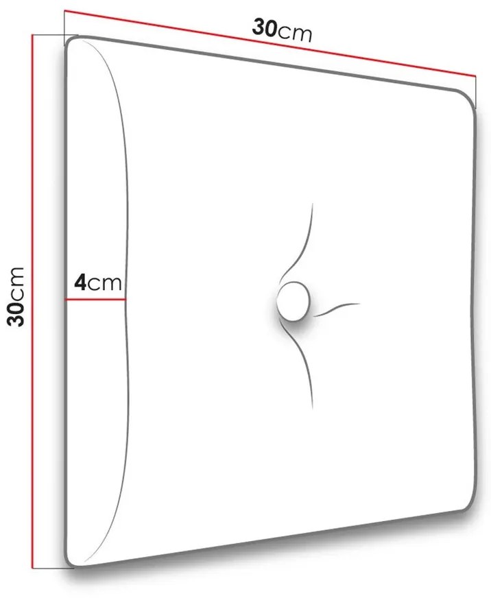 Σετ διαδρόμου Trenton 133, 65x34cm, 17 kg, Οικολογικό δέρμα, Πλαστικοποιημένη μοριοσανίδα, Τοίχου, Εντοιχισμένη | Epipla1.gr