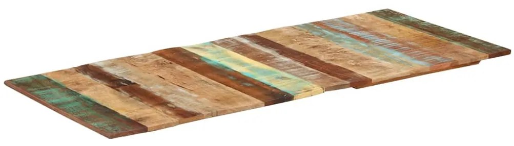 vidaXL Επιφάνεια Τραπεζιού Ορθογώνια 60x140 εκ 15-16 χιλ Ανακυκλ. Ξύλο