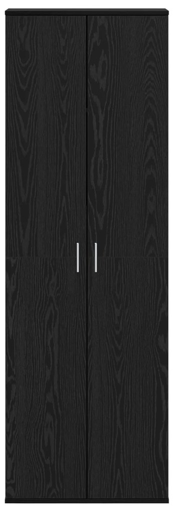vidaXL Ντουλάπι Μαύρου Δρύος 60x35x180 cm Επεξεργασμένο Ξύλο