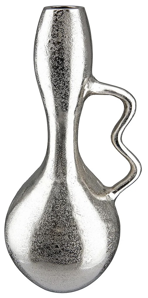 Βάζο ArteLibre Ασημί Αλουμίνιο 31cm-05160744