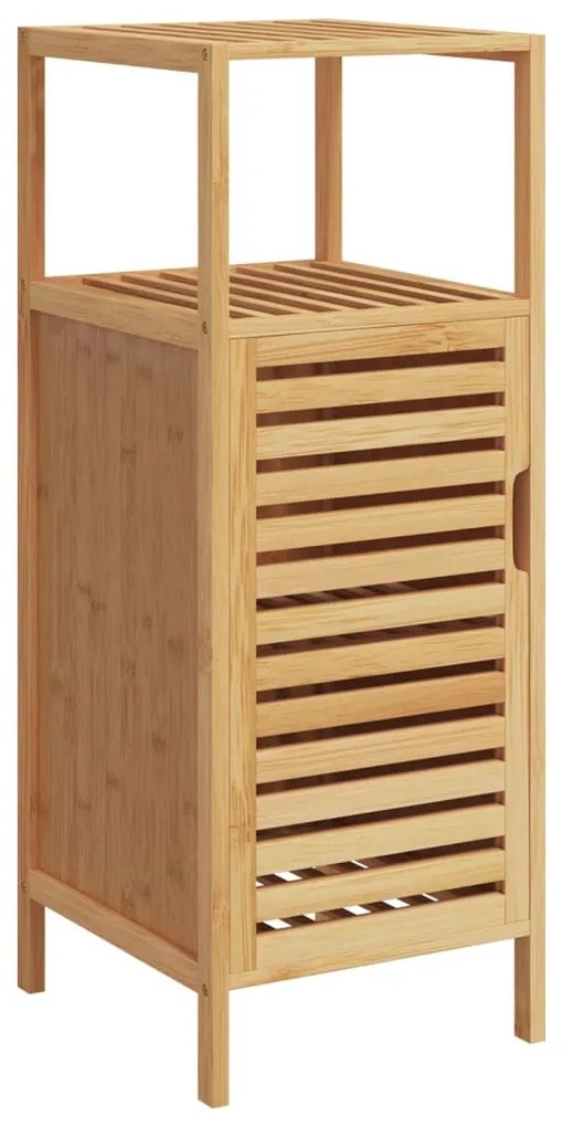 vidaXL Ντουλάπι Μπάνιου με Ράφι 36 x 33 x 87 εκ. από Μπαμπού