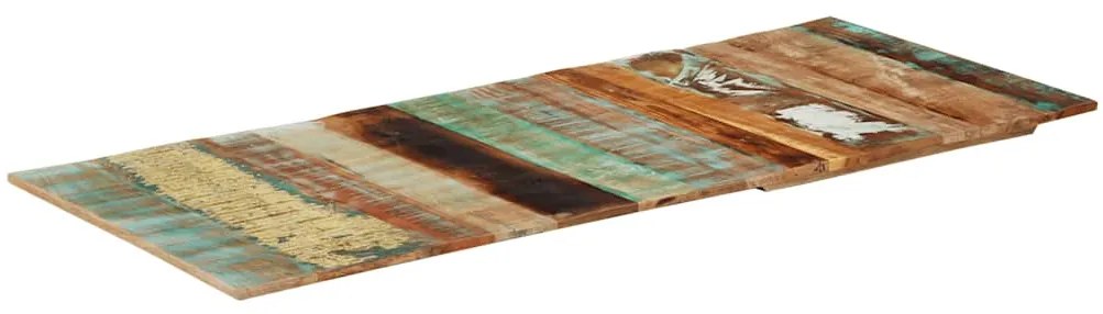 vidaXL Επιφάνεια Τραπεζιού Ορθογώνια 60x140 εκ 15-16 χιλ Ανακυκλ. Ξύλο