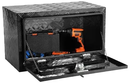 VEVOR Underbody Aluminum Truck Tool Box 36&quot; x 17&quot; x 18&quot; Trailer RV Tool Storage