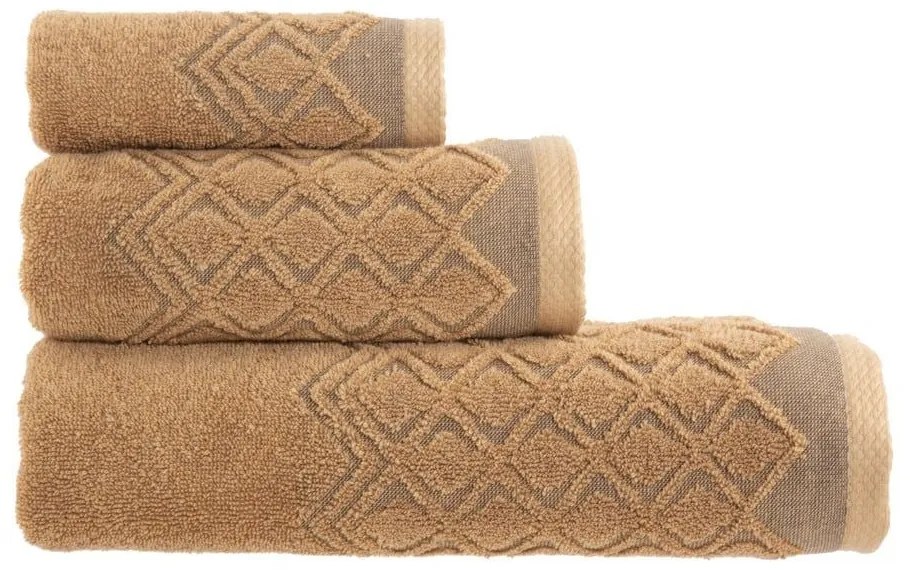 Πετσέτα Logan Honey Nef-Nef Σώματος 70x140cm 100% Cotton