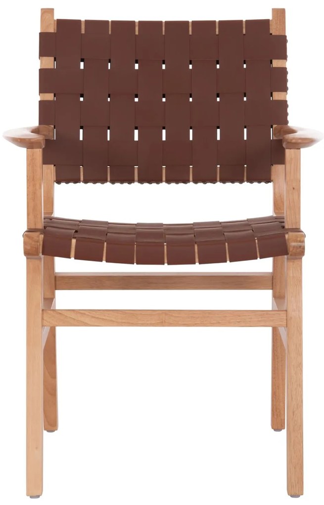 Καρέκλα Πολυθρόνα FELIPE με PU Καφέ &amp; ΤΟΟΝ Ξύλο 61x59x86Yεκ. 61x59x86 εκ.