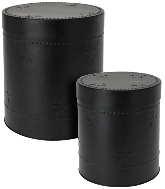 Σετ Δοχείο Τροφίμων H & S Collection με καπάκι, 16x18cm, 20x22cm