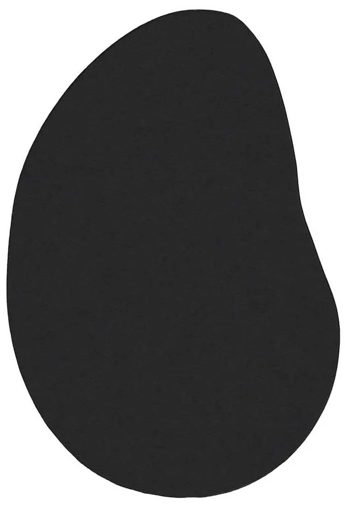vidaXL Χαλί Μαύρο 160 x 230 cm Πολυεστέρας