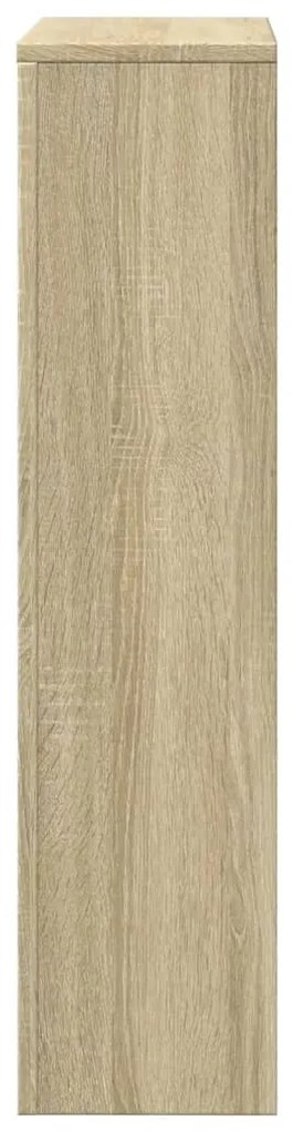 vidaXL Κάλυμμα Καλοριφέρ Sonoma Δρυς 104x20x82 εκ. Επεξεργασμένο Ξύλο