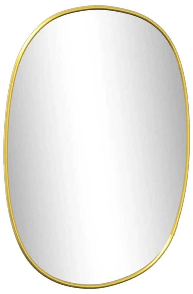 vidaXL Καθρέφτης Τοίχου Χρυσός 30x25 εκ.