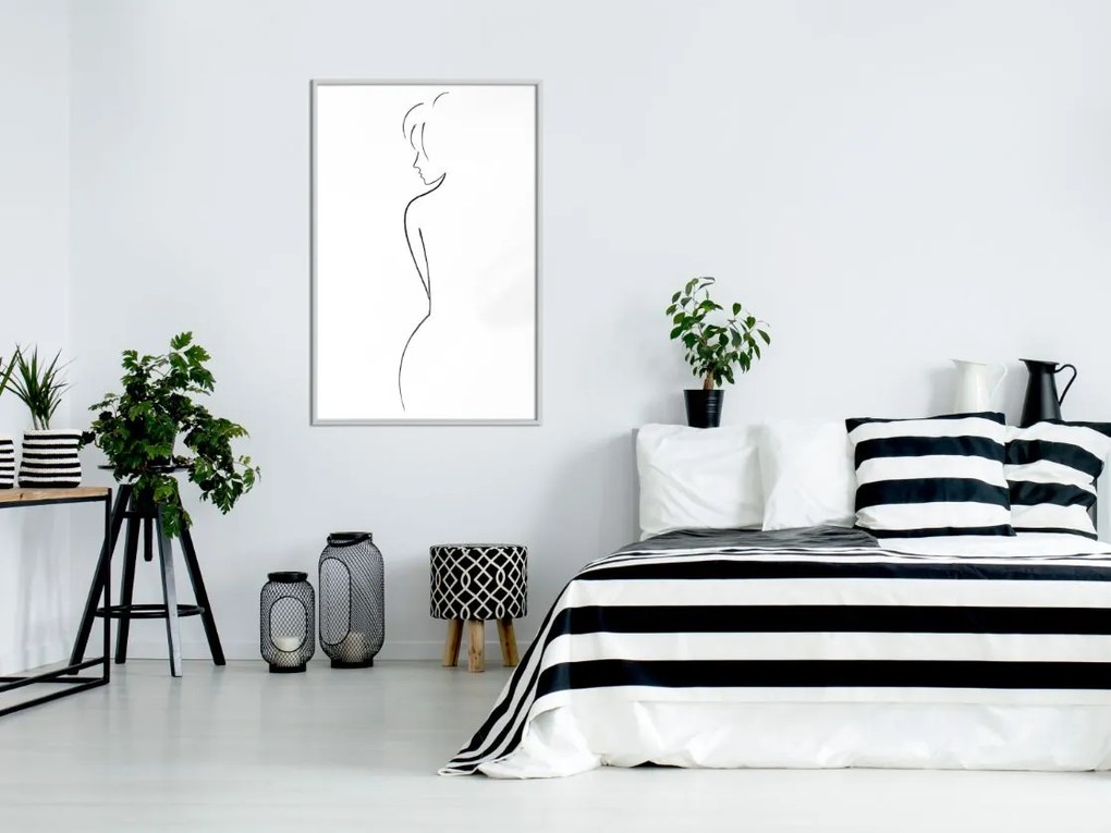 Αφίσα - Silhouette - 20x30 - Χρυσό - Χωρίς πασπαρτού