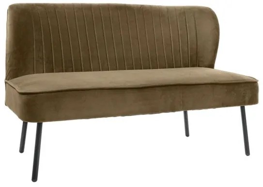 Καναπές 124cm Σοκολατί Χωρίς Μπράτσα Jerteh 424687-35 Eglo 424687-35