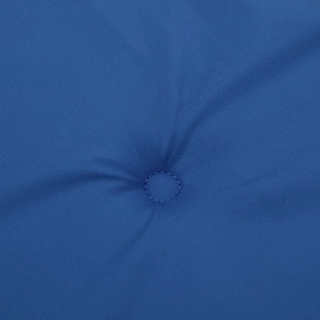 Μαξιλάρι Πάγκου Κήπου Μπλε Ρουά 100x50x3 εκ. Ύφασμα Oxford - Μπλε