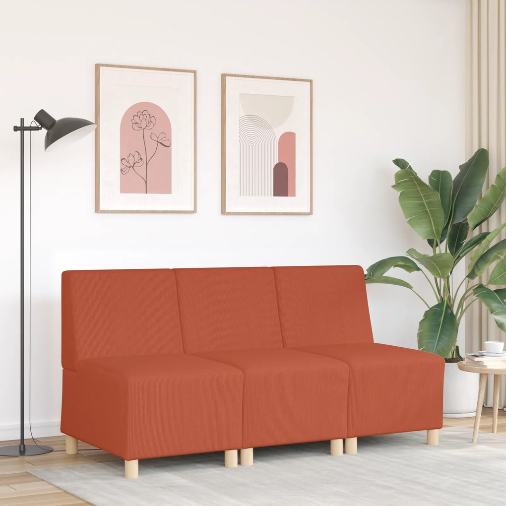 vidaXL Καθίσμα Σαλονιού Πορτοκαλί 55 x 74 x 82 εκ. Βελούδο