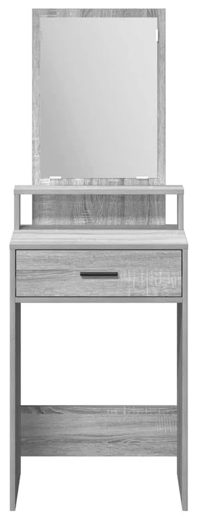 vidaXL Κομμό Υπνοδωματίου με συρτάρι Γκρι sonoma 50 x 41 x 140 εκ.