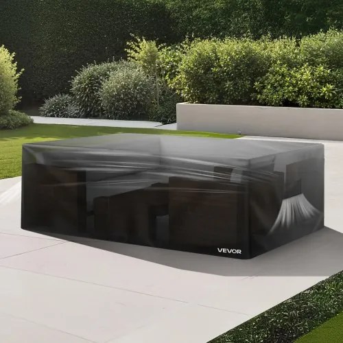 VEVOR Patio Outdoor Furniture Cover 420D Waterproof Table Chairs Sofa 130"x84"