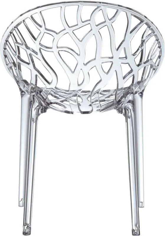 Πολυθρόνα Crystal Ακρυλική Διάφανη