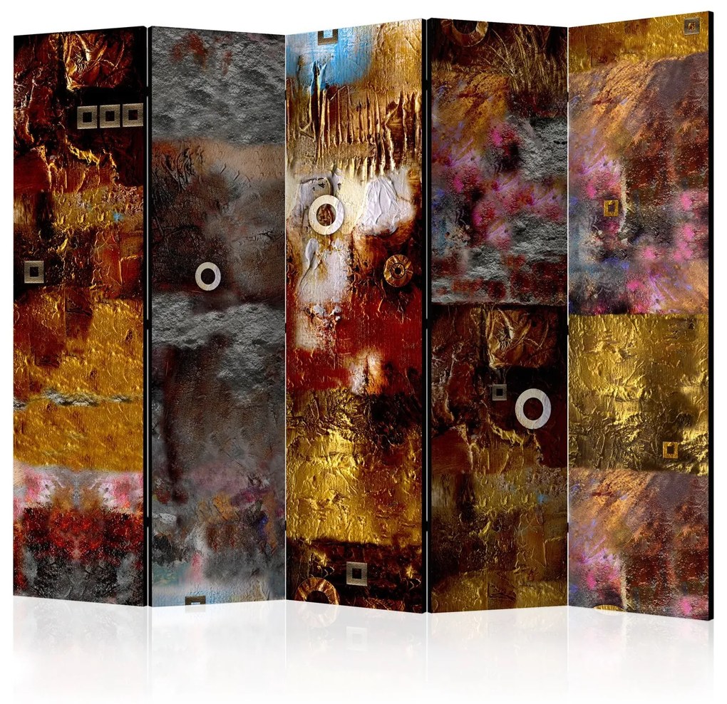 Διαχωριστικό με 5 τμήματα - Painted Abstraction II [Room Dividers] 225x172