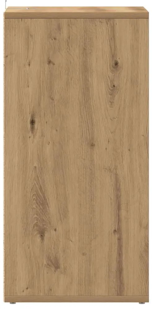 vidaXL Ντουλάπια παπουτσιών 2 τεμ Artisan Oak 32x35x70 cm