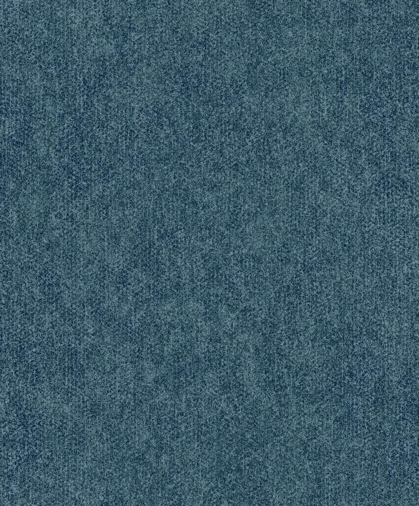 Ταπετσαρία Τοίχου Μπλε Όψη Ψάθας L75321 53 cm x 10 m