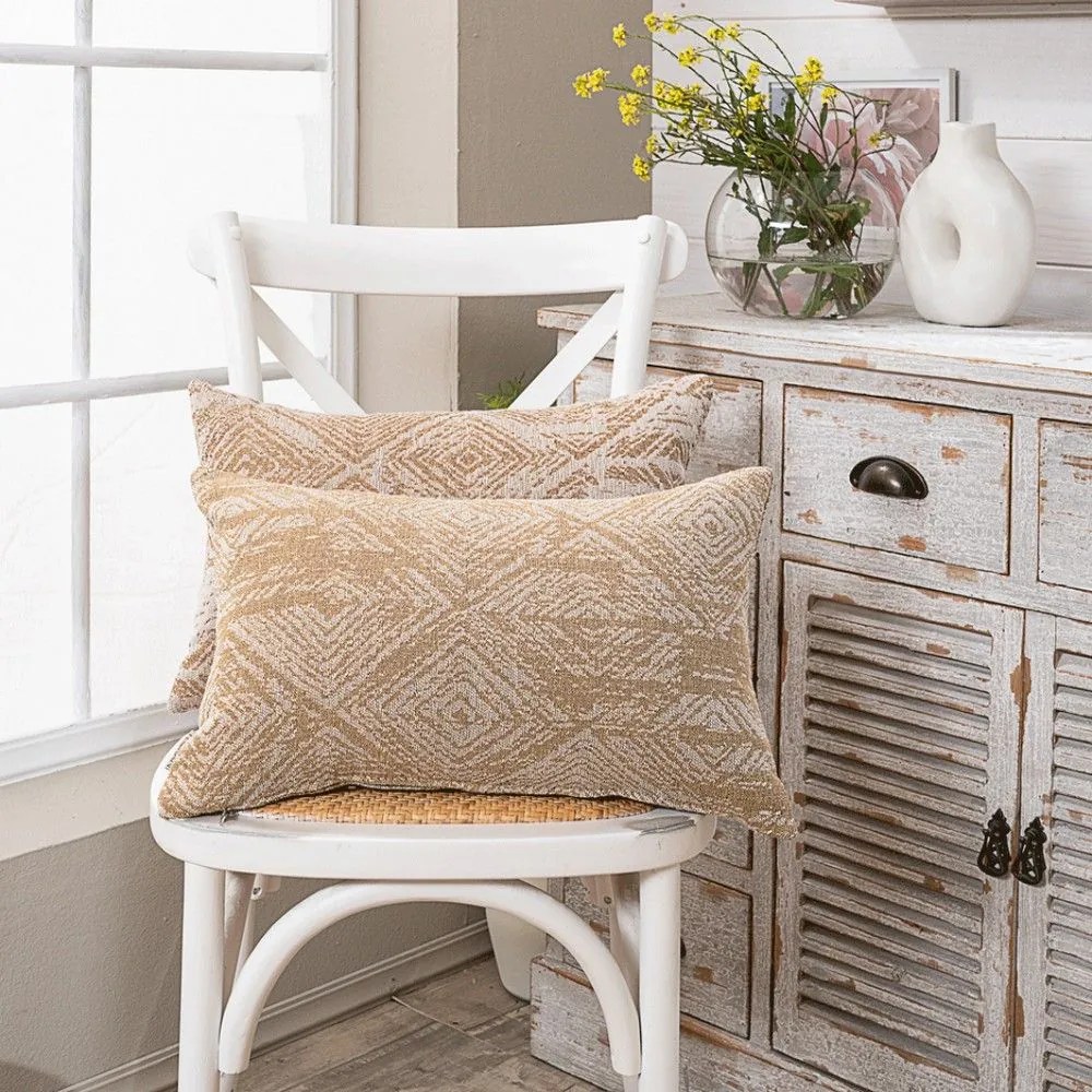 Μαξιλαροθήκη Διακοσμητική Izola 14 Honey Teoran 30X50 Cotton-Polyester