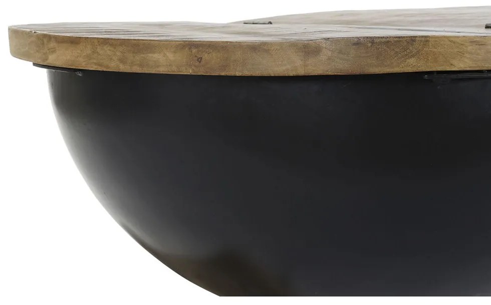 Τραπεζάκι Καφέ DKD Home Decor Ξύλο Μέταλλο 114 x 76 x 33 cm