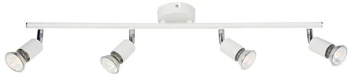Φωτιστικό Σποτ Aca MC634WH4 TRINITY Λευκό (White)