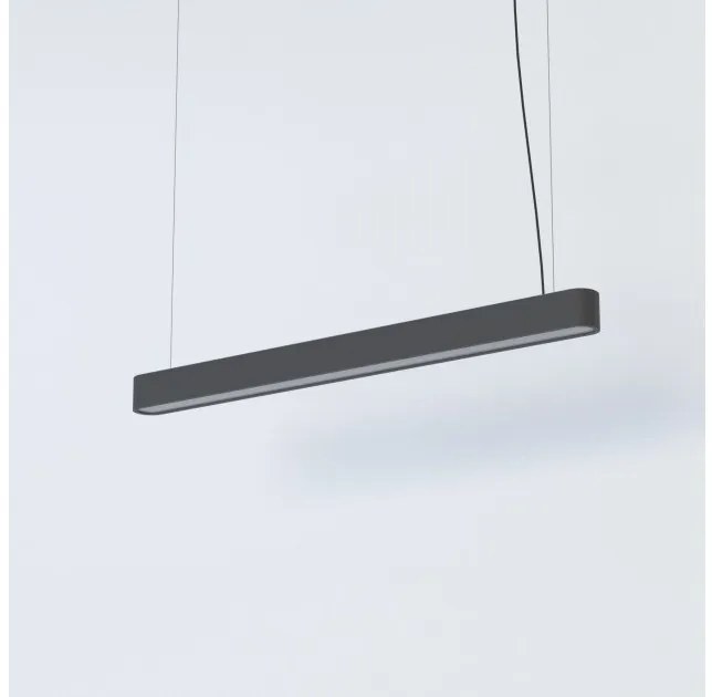 Κρεμαστό Φωτιστικό Οροφής LED Tube 16W IP20 Soft Ceiling 90x6 Nowodvorski-7535-Ανθρακί 7535
