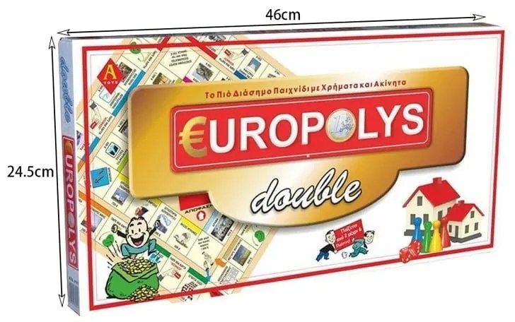 Επιτραπέζιο Europolys Double 8+NO.0101 - Board game